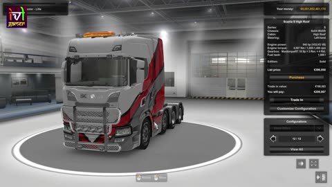 New Scania Customized Truck - #ets2 #eurotrucksimulator2 #scania #scaniatrucks