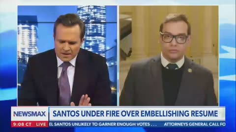 George Santos Sits in Hot Seat, Gets Burned