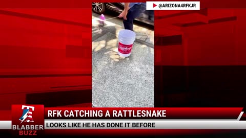 RFK Catching A Rattlesnake