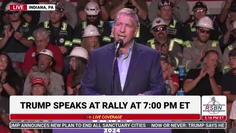 FULL SPEECH: Ron Gresco at Trump Rally in Indiana, Pennsylvania - 9/23/24