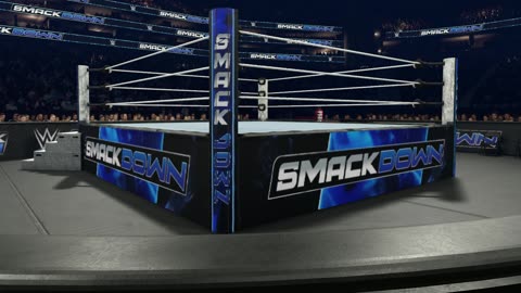 WWE Smackdown on Fox 2024 wrestling ring