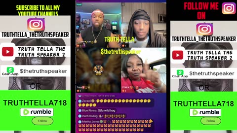 TOMIKAY JOINS MILAN CHRISTOPHER LIVE TO THANK MOTHA TAE FOR KEEPING IT A BUCK ABOUT HER CHESTER TRINA B JOINS TO HATE ON TOMIKAY BUT GETS READ 4 FILTH INSTEAD