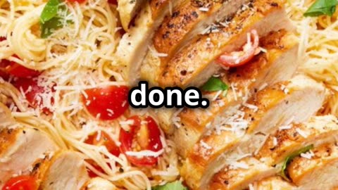 bruschetta chicken pasta recipe