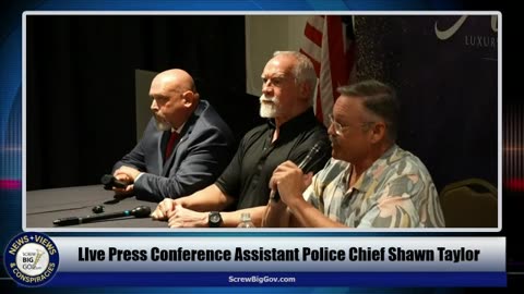 BREAKING NEWS: Press Conference live 9/23 Shawn Taylor Assitant Police Chief. Noon Pacific - 9/23/24