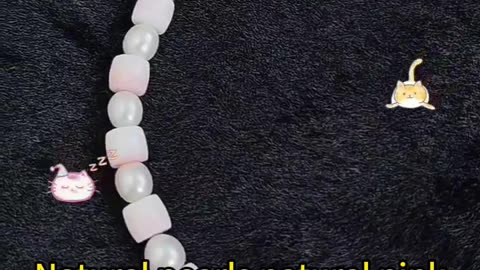 GN-20240924-02 Natural pearls natural pink opal drum shape necklace jewelry temperament