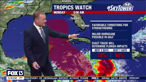 FOX 13 Tampa weather Watching Invest 97L