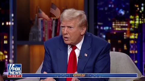 Trump on 'Gutfeld!': People will figure this out about Kamala Harris