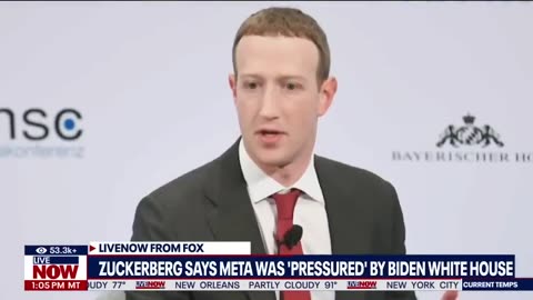 Zuckerberg says Biden team 'pressured' him on COVID-19 posts