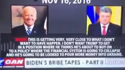 BIDEN🎭💬UKRAINE COLLUSION☎️BRIBE TAPES EXPOSED🎪🎼🎧💫