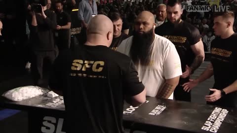 THE HARDEST SLAPS OF SLAP FIGHTING CHAMPIONSHIP