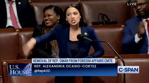 AOC FREAKS OUT In Woke Rant As Ilhan Omar Is Removed From The Foreign Affairs Committee