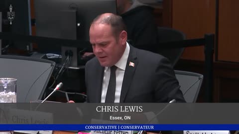 Chris Lewis Questions the Minister of Labour about EI Issues Faced by Windsor Essex Workers