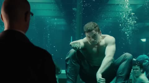 Water Training Scene - | Kingsman: The Secret Service (2014) Movie Clip