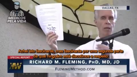 Dr Richard M Fleming Explica detalhes da Contaminação das Vacinas