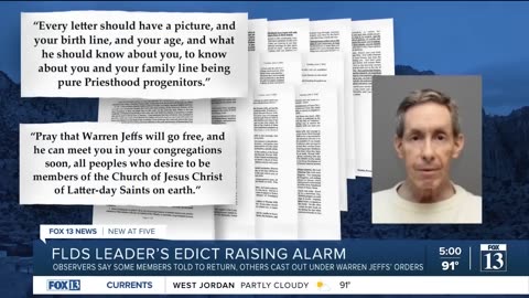 Warren Jeffs - Gather Up Your Children