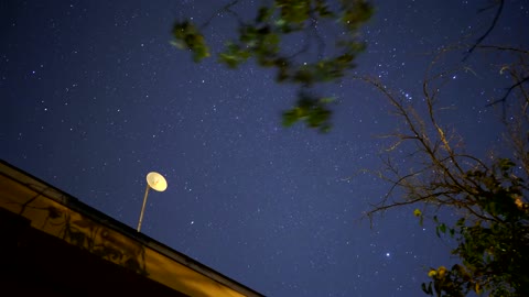 Practice Timelaspe of Starry Sky