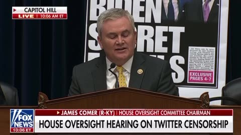 House Oversight Hearing on Twitter Censorship - Hunter Laptop Suppression