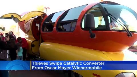 Thieves swipe catalytic converter from Oscar Mayer Wienermobile