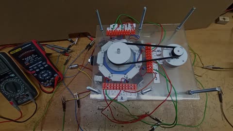 8 coil system Test D. Free Energy@ Darmowa energia@ Generator@ Power@ Wolna energia