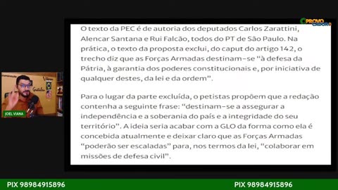 Caixão chegando para as FFAA... cavaram a própria cova..