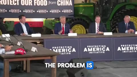 President Trump is hosting a roundtable with farmers in Pennsylvania - and BAM