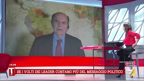 Europee,Bersani a Merdoni:Giorgia dovrebbe far scrivere ai suoi elettori sulla scheda di voto per le europee io sono io e voi non siete un cazzo...continuate a farvi pigliare per il culo e a votarmi..in Italia ci sono 6 milioni di lavoratori poveri