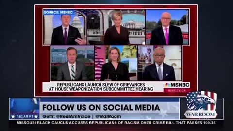 Cold Open: Weaponization of government sub committee hearing and MSNPC panic 😂