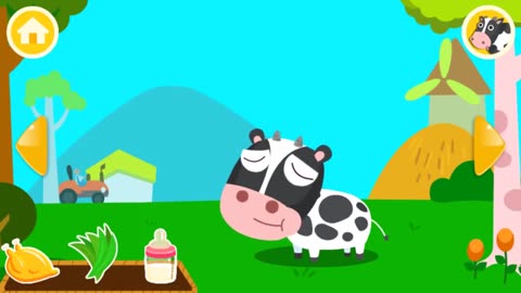 Animal Paradise |Fed to animals| Kids learn Animals growth l BabyBus Kids Games