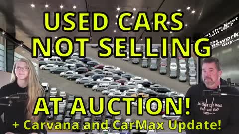 DEALERS CAN'T SELL THEIR CARS, TRUCKS, SUV's! Dealers are admitting the Car Market is collapsing!