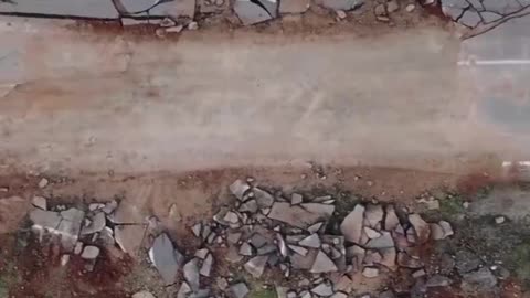 Drone footage in southern Turkey shows earthquake fissures: HAARP?