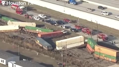 Splendora train derailment houston