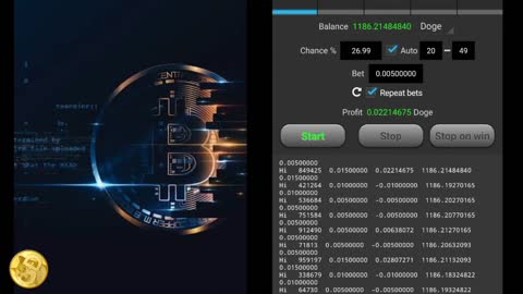 Dogecoin Profit In Dice 99