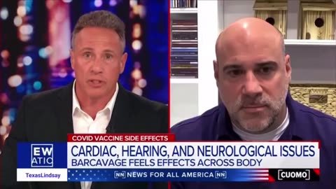 Rabid Pimp Of The COVID Shot Chris Cuomo Admits During Interview Moderna Shot Damaged Him