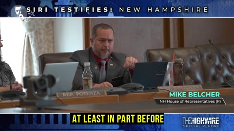 Mike Belcher, NH House of Representatives on being vaccine injured