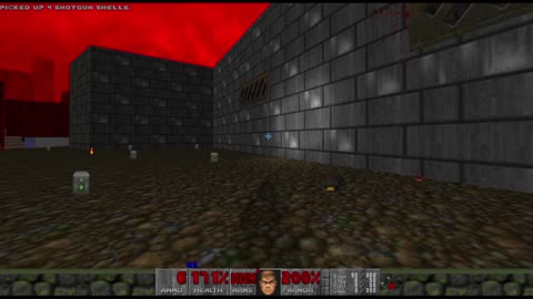 Brutal Doom 2 - Hell on Earth - Pistol Start - Hard Realism - The Citadel (level 19)