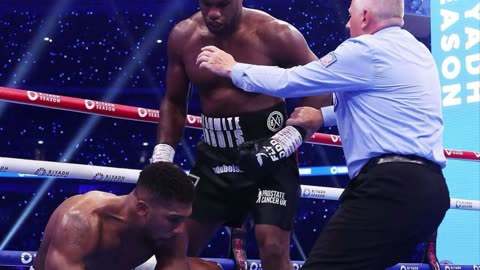 Anthony Joshua get his jaw knocked off. Is he done in boxing?