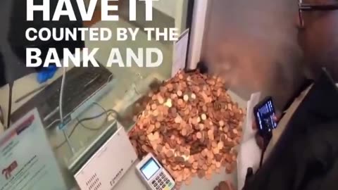 Woman paid an $89 parking ticket with 8900 pennies