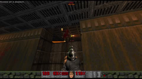 Brutal Doom 2 - Hell on Earth - Pistol Start - Hard Realism - The Gantlet (level 3)