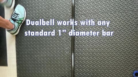 How To Use Your #adjustabledumbbells On An EZ Curl Bar Like #weightplates -Dualbell #dumbbellworkout