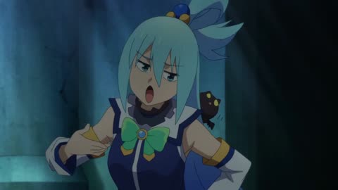 Konosuba 2 - undead attack Aqua