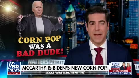 Jesse Watters talks about Biden, SOTU, and Corn Pop. 😂😂