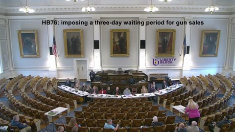 Public Hearing on HB76: imposing a three-day waiting period for gun sales