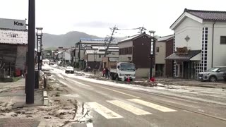 Several killed as heavy rain batters Japan's Noto region