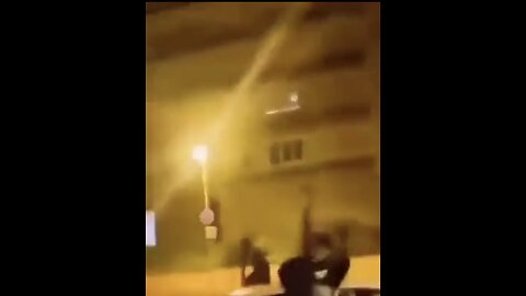 Muslim agitators shooting indiscriminately in the air in France, is this a terrorist attack?