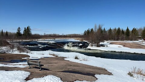 The spring water is flowing #Springwater