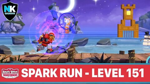 Angry Birds Transformers - Spark Run Series - Level 151 - Featuring Blaster