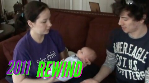 BABY POOPS DURING FIRST TIME EVER HOLDING A BABY (2011 REWIND)