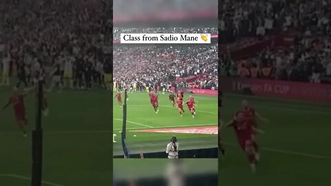 Sadio Mane's ignore Liverpool celebrations to console Edouard Mendy after FA Cup Final