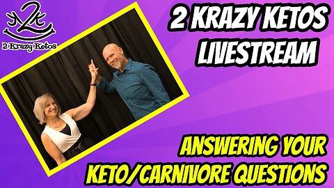 2kk Weekly Live with special guests | Answering your Keto/Carnivore Questions