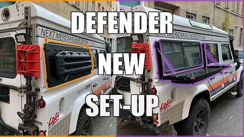 Do you have this set-up on your 4x4? - Exterior stand-up table - (EP 10 - @nextmeridian.expedition)